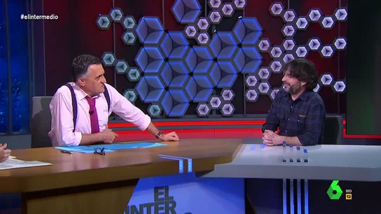 Jordi Évole confiesa a Wyoming su éxito en la cárcel: "Te ven mucho en el talego" Jordi Évole confiesa a Wyoming su éxito en la cárcel: "Te ven mucho en el talego"