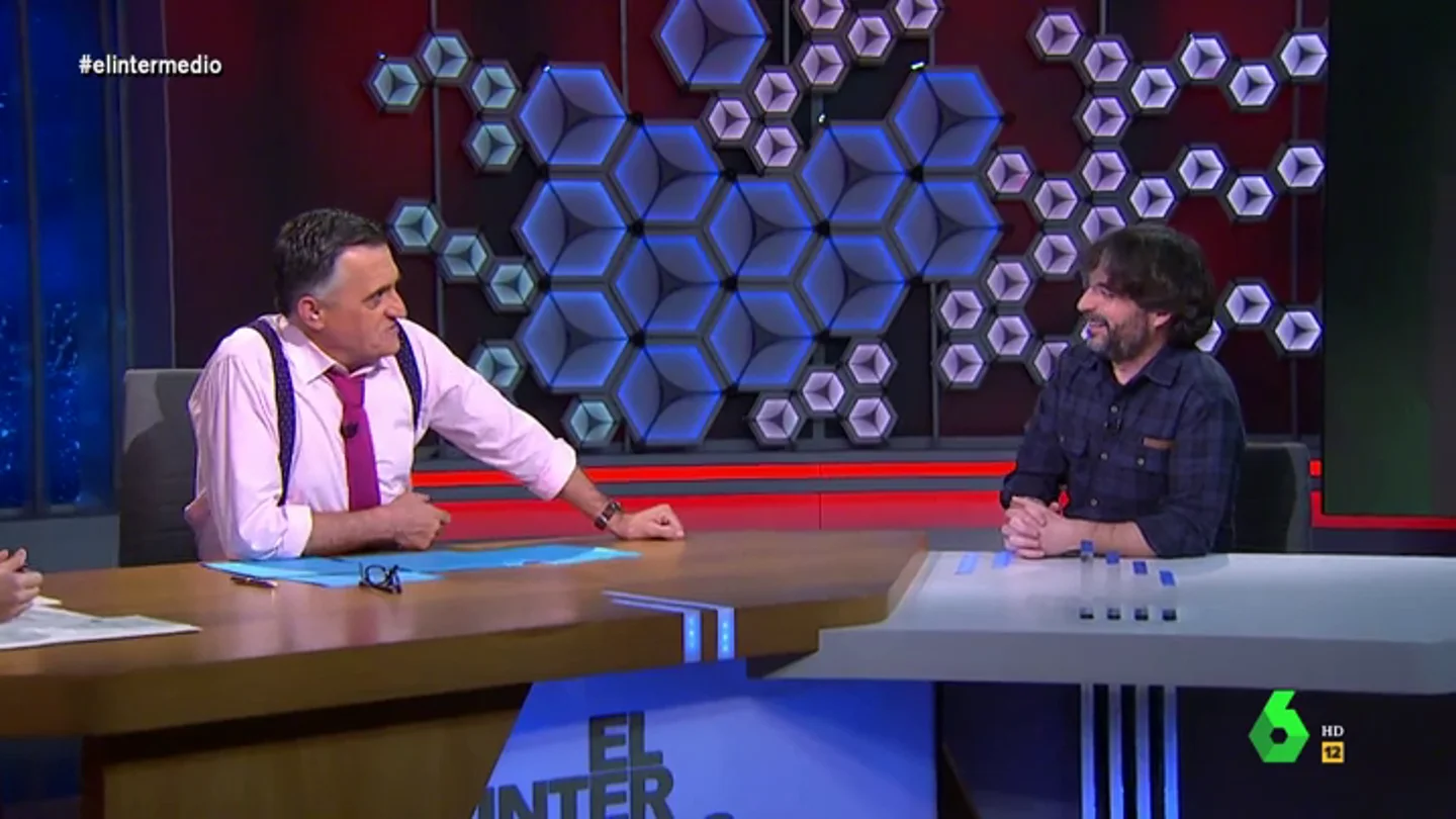 Jordi Évole confiesa a Wyoming su éxito en la cárcel: "Te ven mucho en el talego" Jordi Évole confiesa a Wyoming su éxito en la cárcel: "Te ven mucho en el talego"
