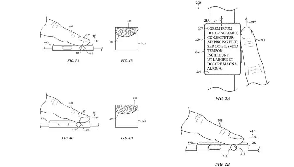 La patente del Apple Watch