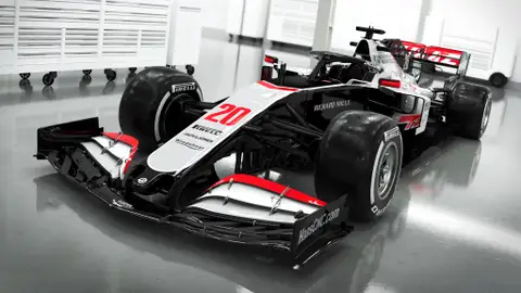 Los colores del nuevo Haas para la temporada 2020 Los colores del nuevo Haas para la temporada 2020