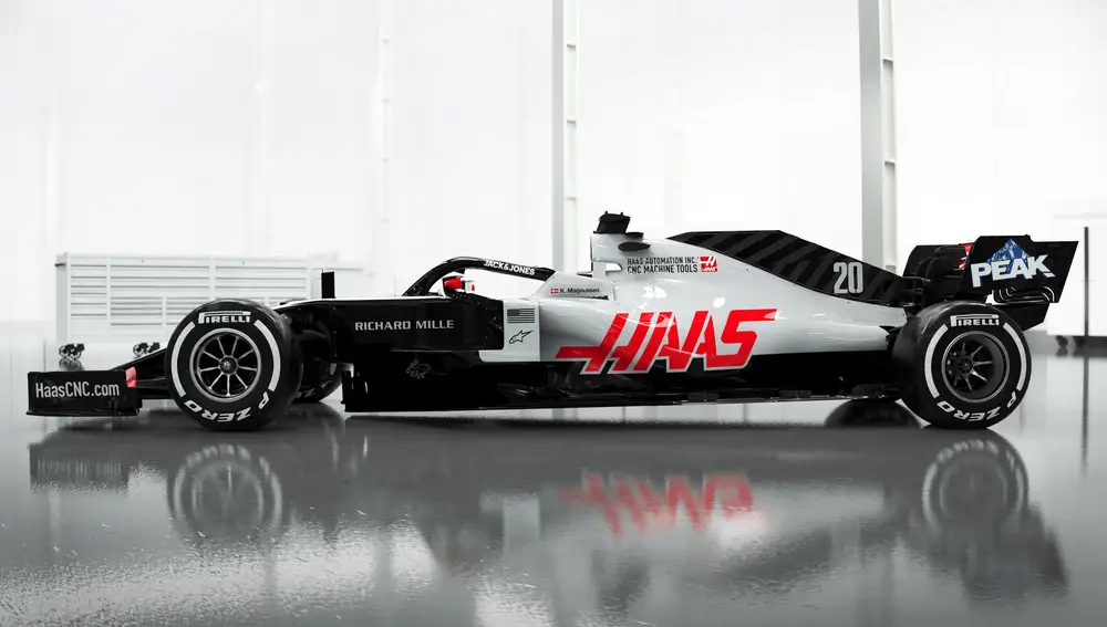 Los colores de Haas para la temporada 2020