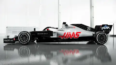 Los colores de Haas para la temporada 2020 Los colores de Haas para la temporada 2020