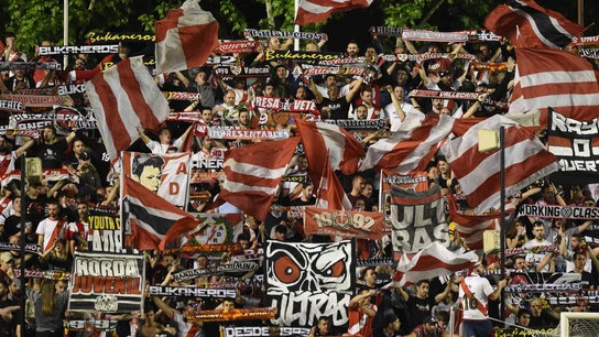 Grada de animación del Rayo Vallecano Grada de animación del Rayo Vallecano