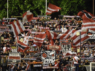 Grada de animación del Rayo Vallecano Grada de animación del Rayo Vallecano