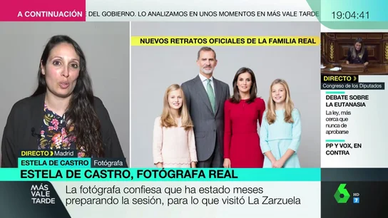 Estela de Castro, fotógrafa de la Familia Real: "Quería reflejar la cercanía que sientes cuando estas con ellos" Estela de Castro, fotógrafa de la Familia Real: "Quería reflejar la cercanía que sientes cuando estas con ellos"