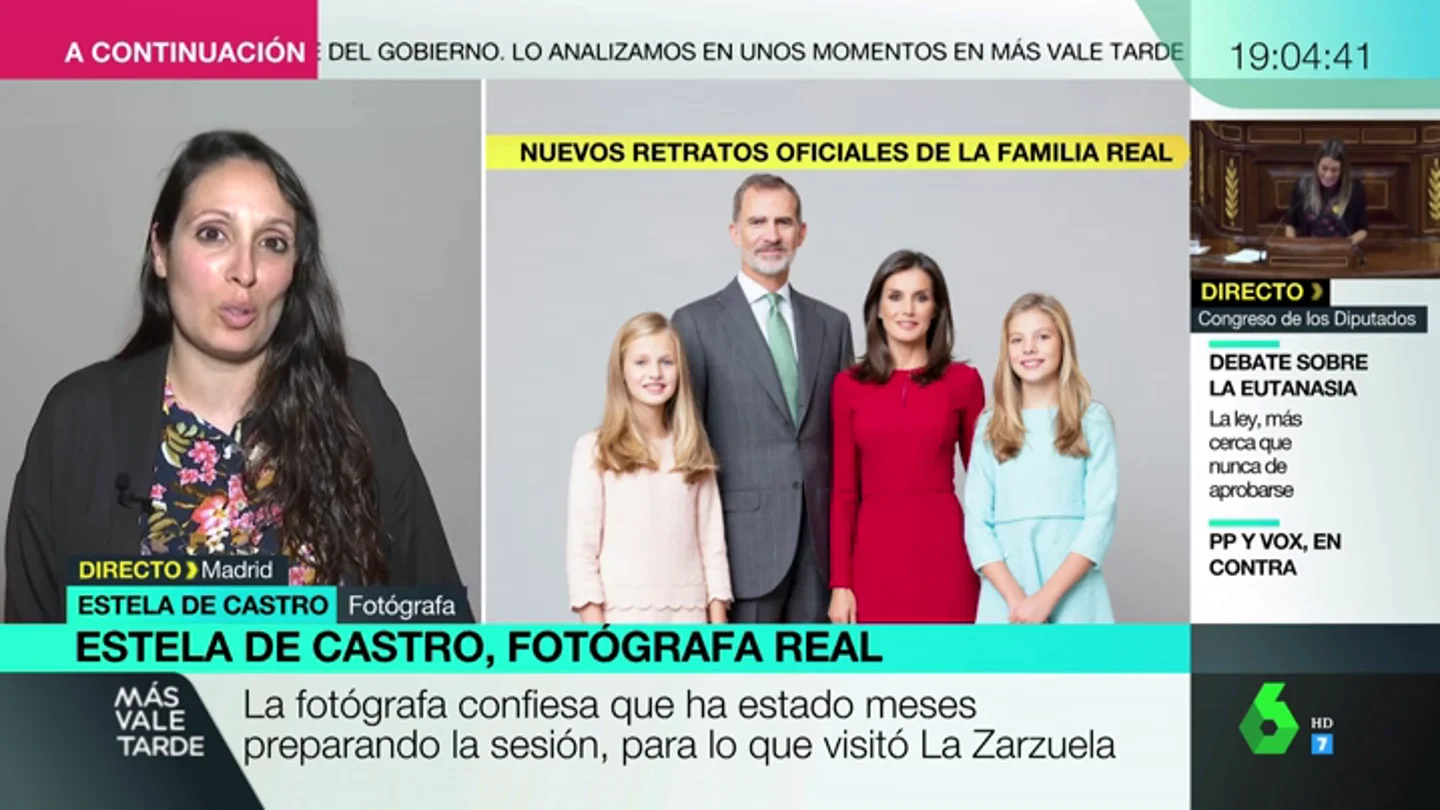 Estela de Castro, fotógrafa de la Familia Real: "Quería reflejar la cercanía que sientes cuando estas con ellos" Estela de Castro, fotógrafa de la Familia Real: "Quería reflejar la cercanía que sientes cuando estas con ellos"