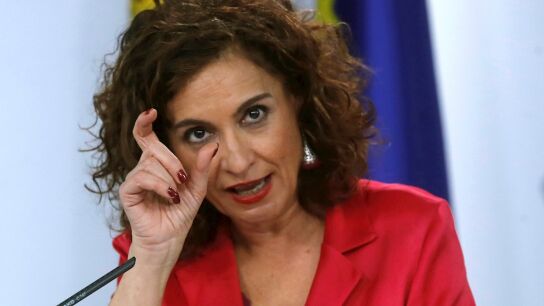 La ministra portavoz, Mar&iacute;a Jes&uacute;s Montero