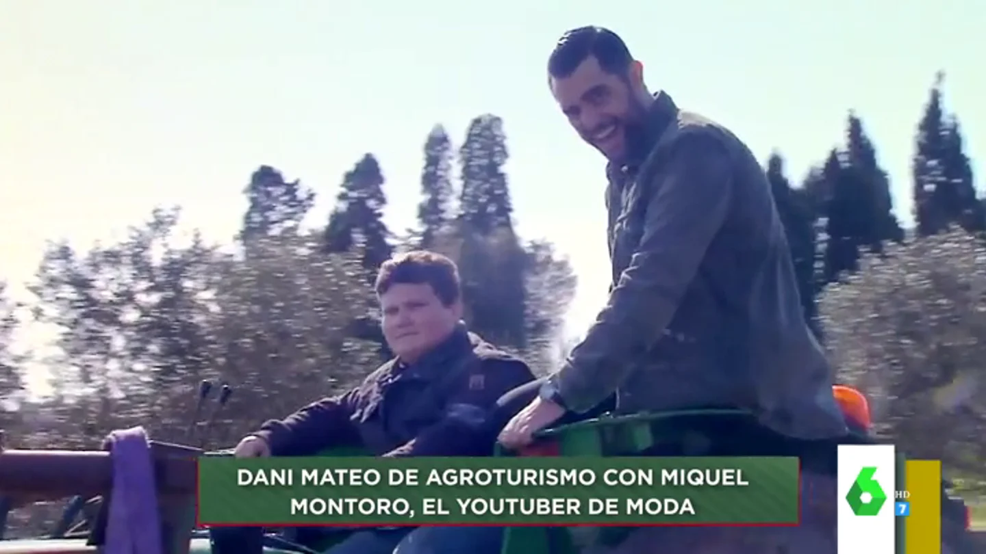 La excursión de Dani Mateo con Miquel Montoro La excursión de Dani Mateo con Miquel Montoro