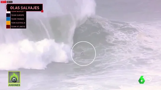 Las olas gigantes de Nazaré amenazan con batir todos los récords Las olas gigantes de Nazaré amenazan con batir todos los récords