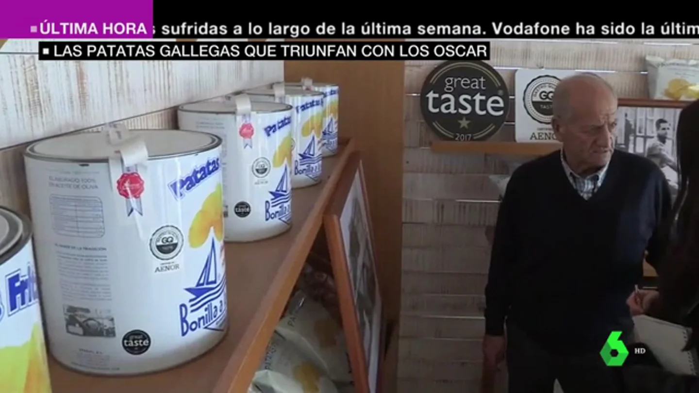 'Patatas Bonilla', la marca gallega que ha multiplicado sus ventas gracias a la película coreana 'Parásitos' 'Patatas Bonilla', la marca gallega que ha multiplicado sus ventas gracias a la película coreana 'Parásitos'