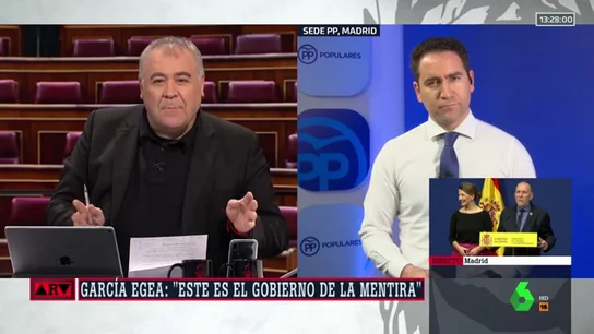 El secretario general del PP, Teodoro García Egea El secretario general del PP, Teodoro García Egea