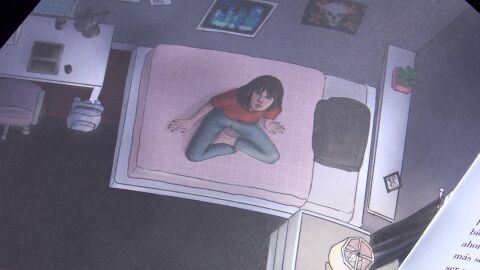 En 'Magic Book', la protagonista se dirige directamente al lector En 'Magic Book', la protagonista se dirige directamente al lector