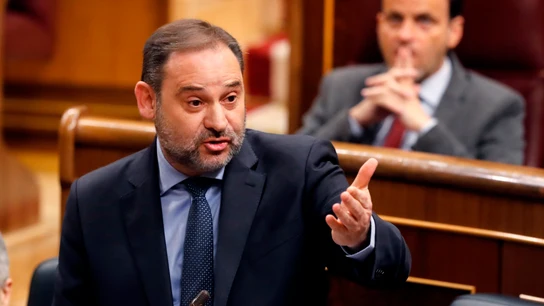 El ministro de Transportes, Movilidad y Agenda Urbana, José Luis Ábalos durante la sesión de control al Gobierno celebrada, este miércoles, en el Congreso. El ministro de Transportes, Movilidad y Agenda Urbana, José Luis Ábalos durante la sesión de control al Gobierno celebrada, este miércoles, en el Congreso