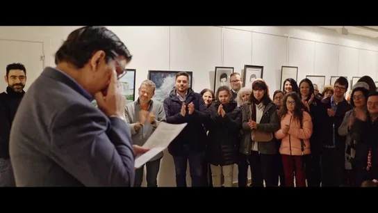 El emotivo discurso de Juan Antonio en su exposición: "Siempre me he sentido juzgado por una sociedad que no entiende que las personas con discapacidad podemos alcanzar nuestros sueños" El emotivo discurso de Juan Antonio en su exposición: "Siempre me he sentido juzgado por una sociedad que no entiende que las personas con discapacidad podemos alcanzar nuestros sueños"