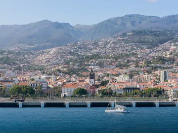 Vista de Funchal, Madeira Vista de Funchal, Madeira