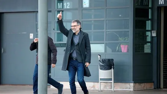 Jordi Cuixart sale de la cárcel de Lledoners para un permiso de 72 horas Jordi Cuixart sale de la cárcel de Lledoners para un permiso de 72 horas