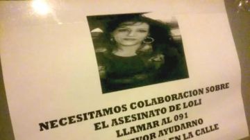 Cartel pidiendo colaboración ciudadana ante el crimen de San Juan de Aznalfarache