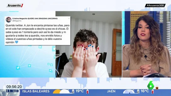 Twitter lleno de uñas pintadas para Jon, un niño al que "le encanta pintárselas" pero "en el cole le dicen que es de chicas" Twitter lleno de uñas pintadas para Jon, un niño al que "le encanta pintárselas" pero "en el cole le dicen que es de chicas"