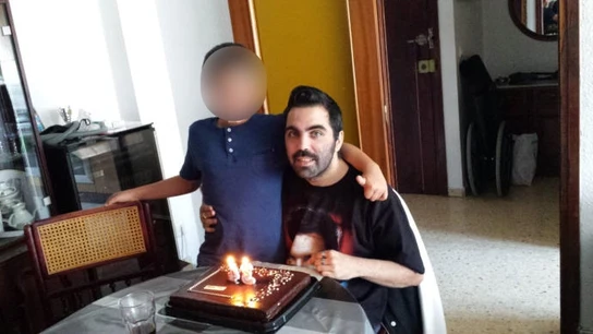Una de las víctimas de estafa Una de las víctimas de estafa