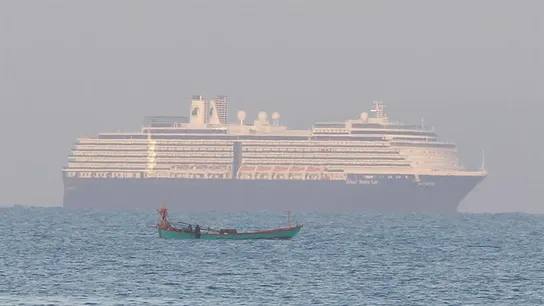 El crucero Westerdam llega a Camboya tras ser rechazado por cinco países El crucero Westerdam llega a Camboya tras ser rechazado por cinco países