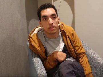 Ismail, en el vídeo con el que ha denunciado la actuación de Ryanair Ismail, en el vídeo con el que ha denunciado la actuación de Ryanair