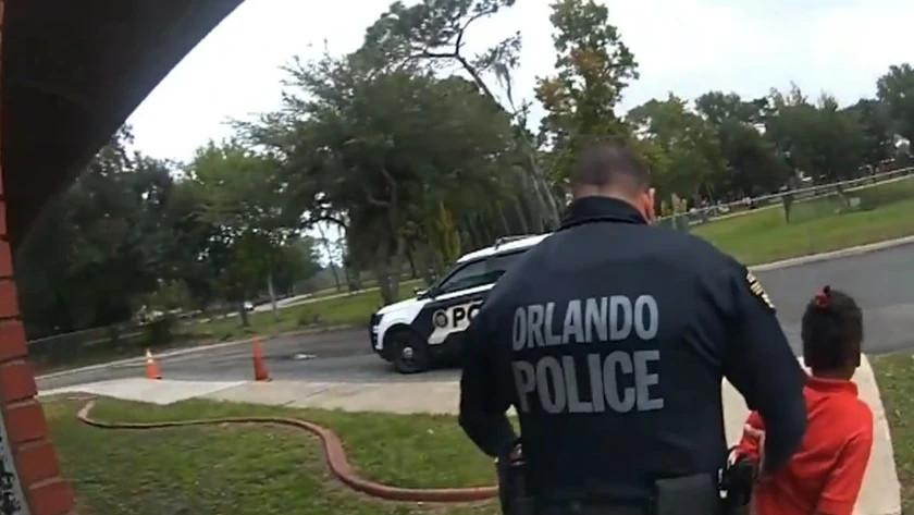 Detenida una niña de seis años en Orlando