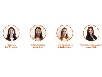 Mujeres al frente de la Ejecutiva de Inés Arrimadas en Ciudadanos Mujeres al frente de la Ejecutiva de Inés Arrimadas en Ciudadanos
