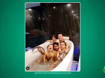 Cristiano Ronaldo Jr arrasa en Instagram Cristiano Ronaldo Jr arrasa en Instagram