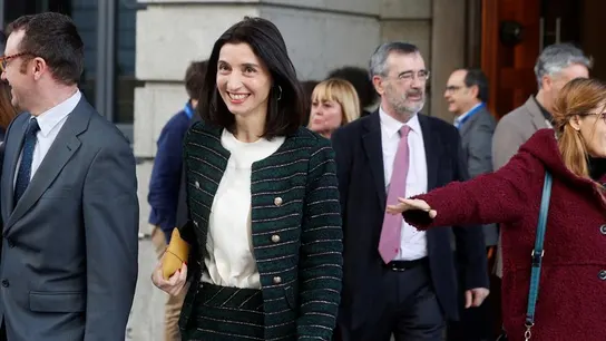 Pilar Llop Pilar Llop, durante la sesión de investidura