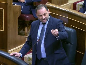 José Luis Ábalos en la sesión de control del Congreso José Luis Ábalos en la sesión de control del Congreso