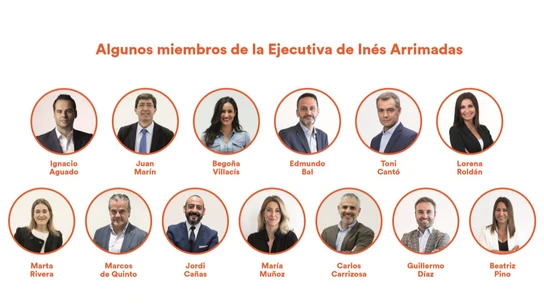 Miembros de la Ejecutiva de Inés Arrimadas en Ciudadanos Miembros de la Ejecutiva de Inés Arrimadas en Ciudadanos