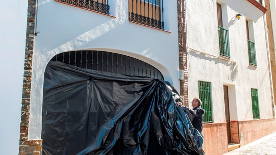 El lugar donde se produjo el asesinato machista El lugar donde se produjo el asesinato machista