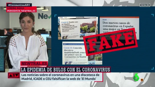 Portadas manipuladas y supuestas plagas de murciélagos: más fakes sobre el coronavirus Portadas manipuladas y supuestas plagas de murciélagos: más fakes sobre el coronavirus