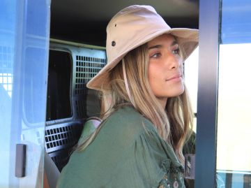 María Pombo, de safari en Kenia María Pombo, de safari en Kenia