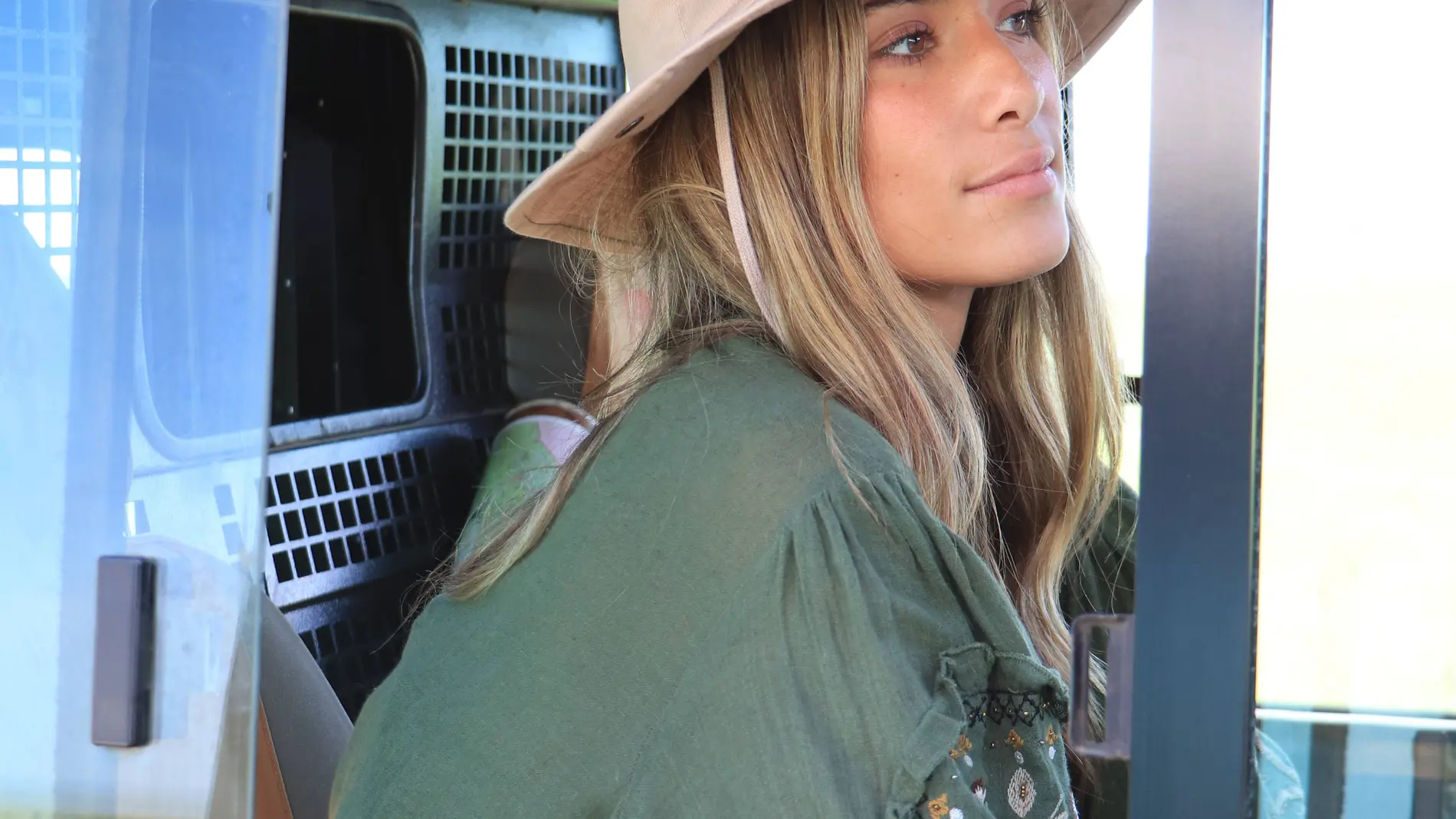 María Pombo, de safari en Kenia
