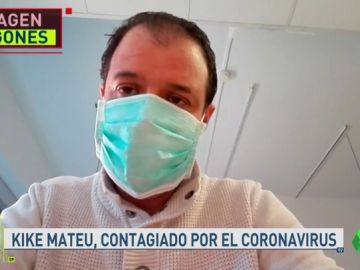 Kike Mateu: "El coronavirus me ha fichado" Kike Mateu: "El coronavirus me ha fichado"