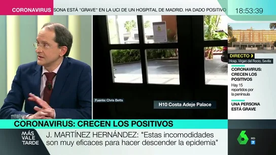 El epidemiólogo J. Martínez sobre las vacunas del coronavirus : "No hay que generar falsas expectativas, no podrán estar de una manera legal" El epidemiólogo J. Martínez sobre las vacunas del coronavirus : "No hay que generar falsas expectativas, no podrán estar de una manera legal"
