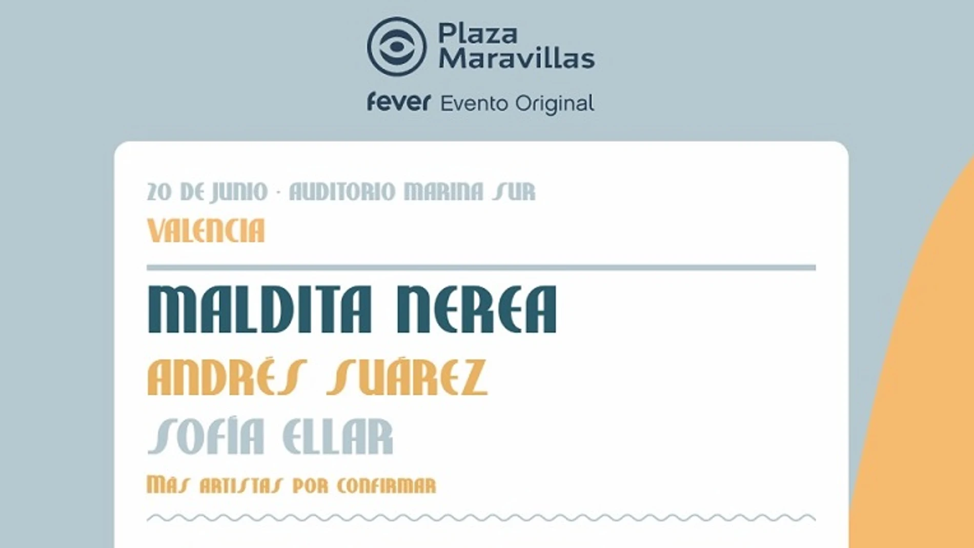 Plaza Maravillas, el evento de FEVER en la Marina Sur de Valencia