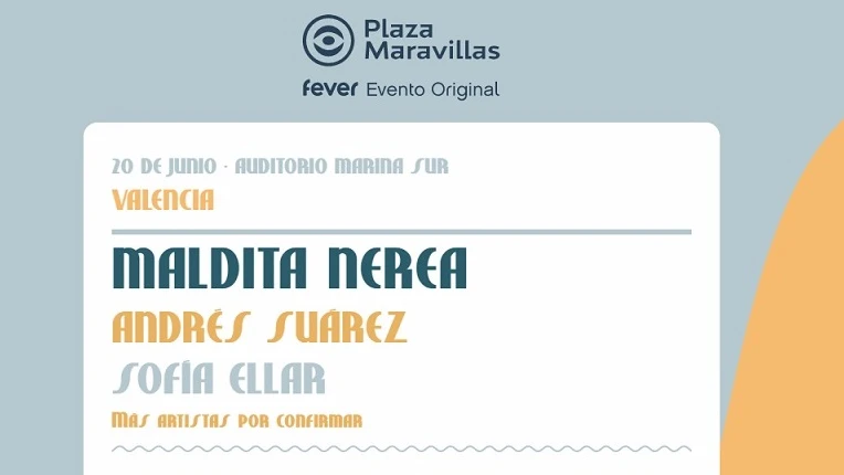 Plaza Maravillas, el evento de FEVER en la Marina Sur de Valencia