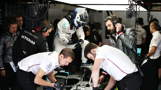 Valtteri Bottas en los test de pretemporada en Montmeló Valtteri Bottas en los test de pretemporada en Montmeló