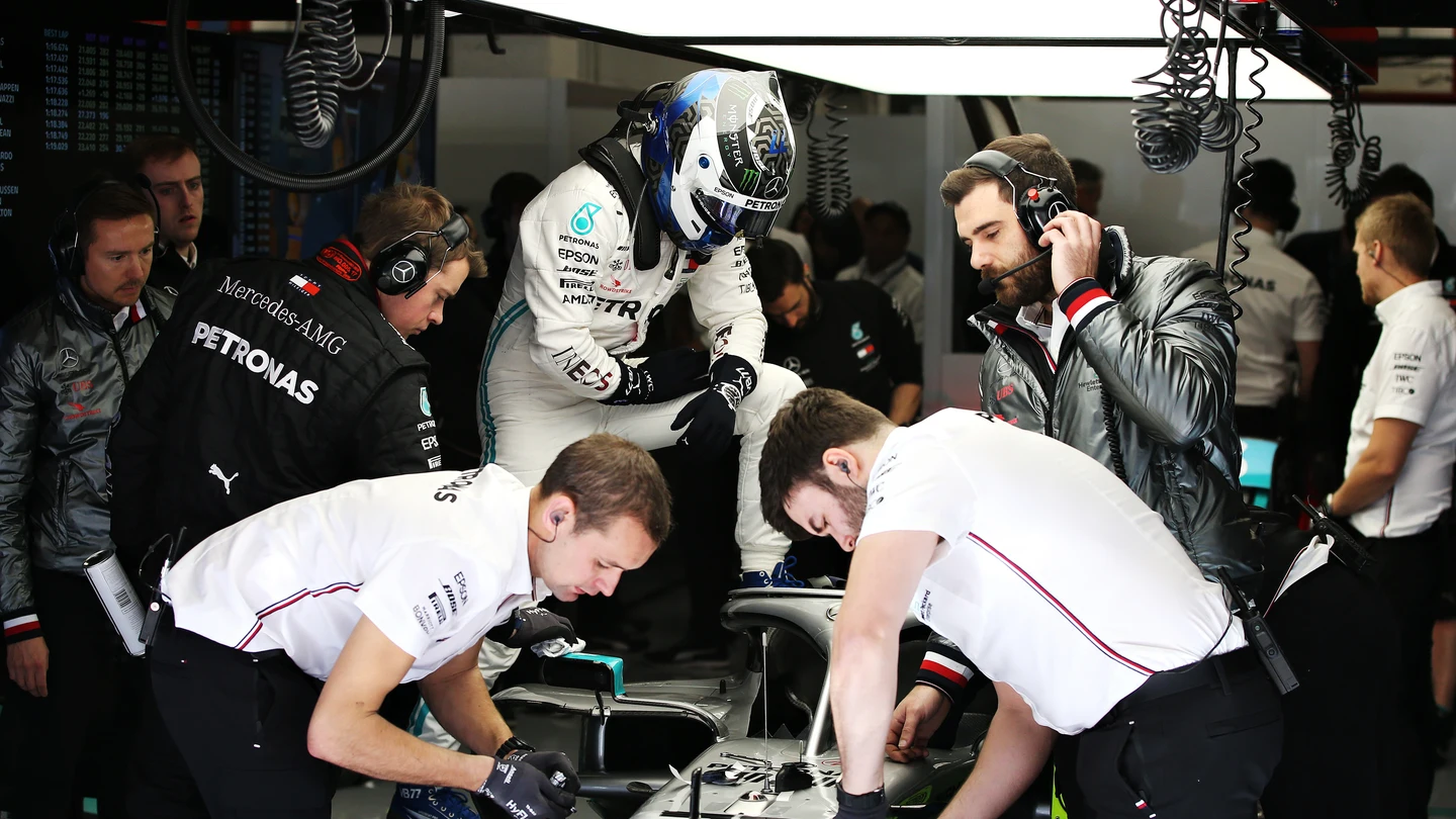 Valtteri Bottas en los test de pretemporada en Montmeló Valtteri Bottas en los test de pretemporada en Montmeló