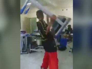 Falso vídeo de menores migrantes Falso vídeo de menores migrantes