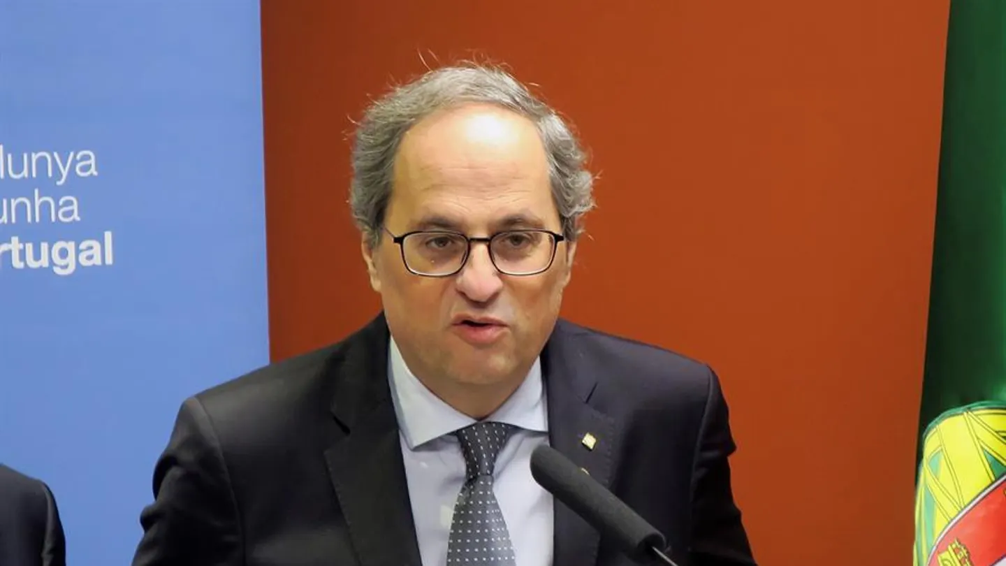 El president de la Generalitat, Quim Torra El president de la Generalitat, Quim Torra