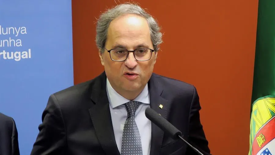  El president de la Generalitat, Quim Torra