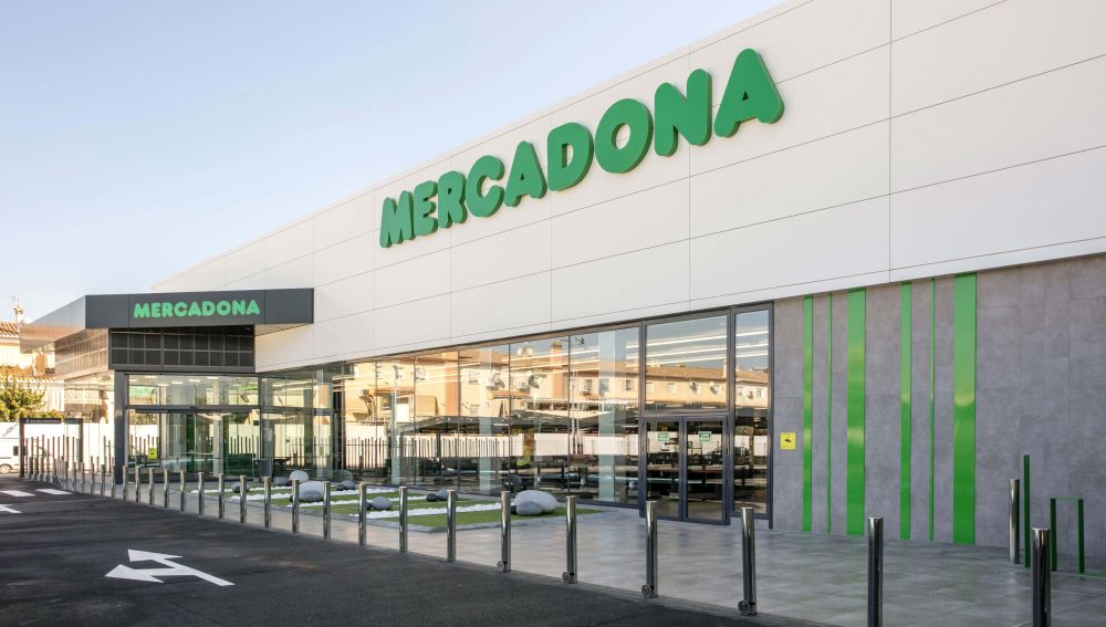 Fachada de un Mercadona