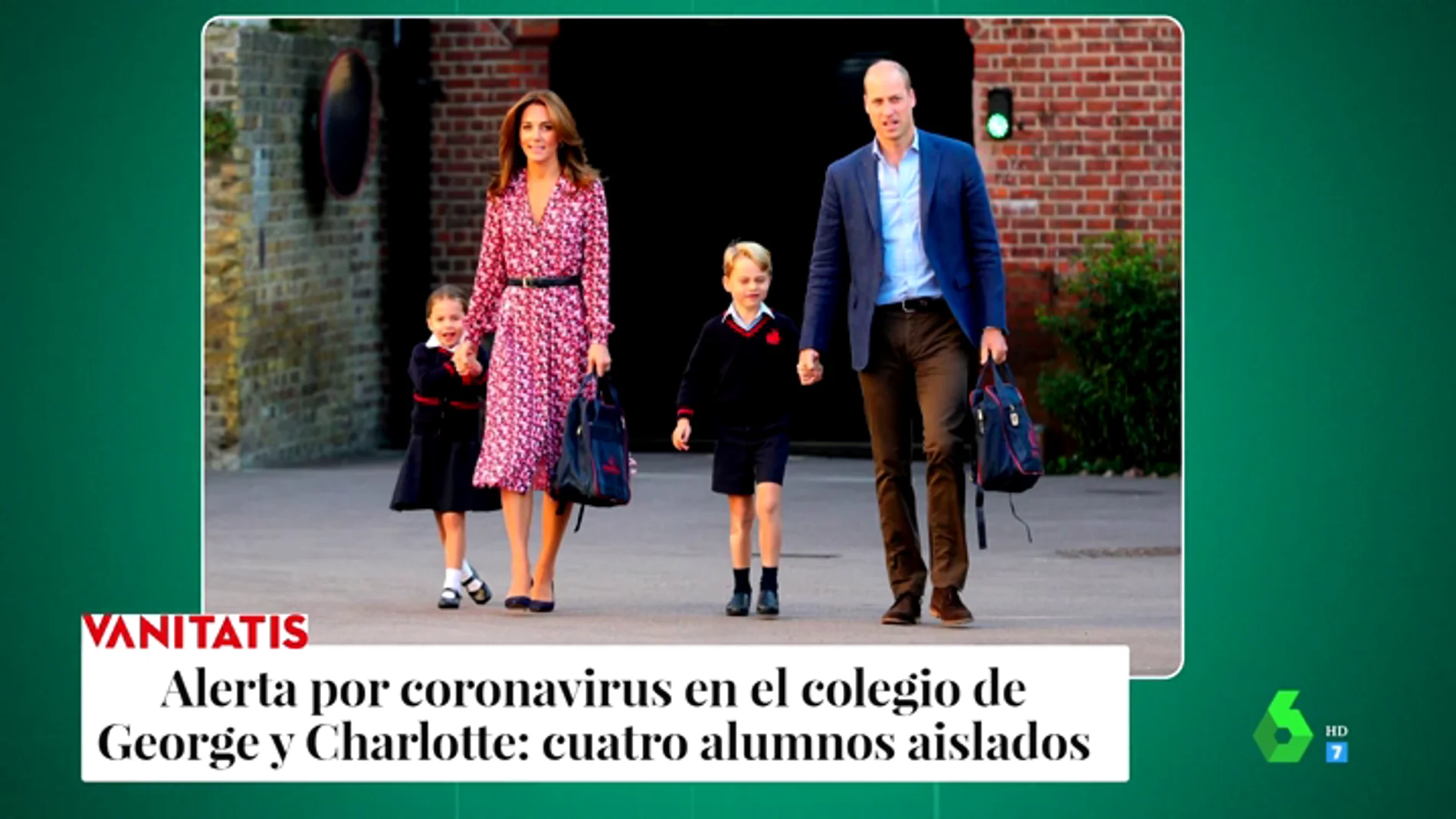 El coronavirus llega a la familia real británica: alerta en el colegio de los hijos de Kate Middleton y el príncipe Guillermo