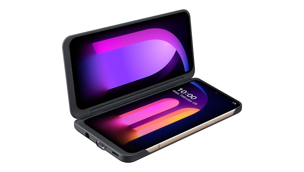 La doble pantalla del LG V60 ThinQ