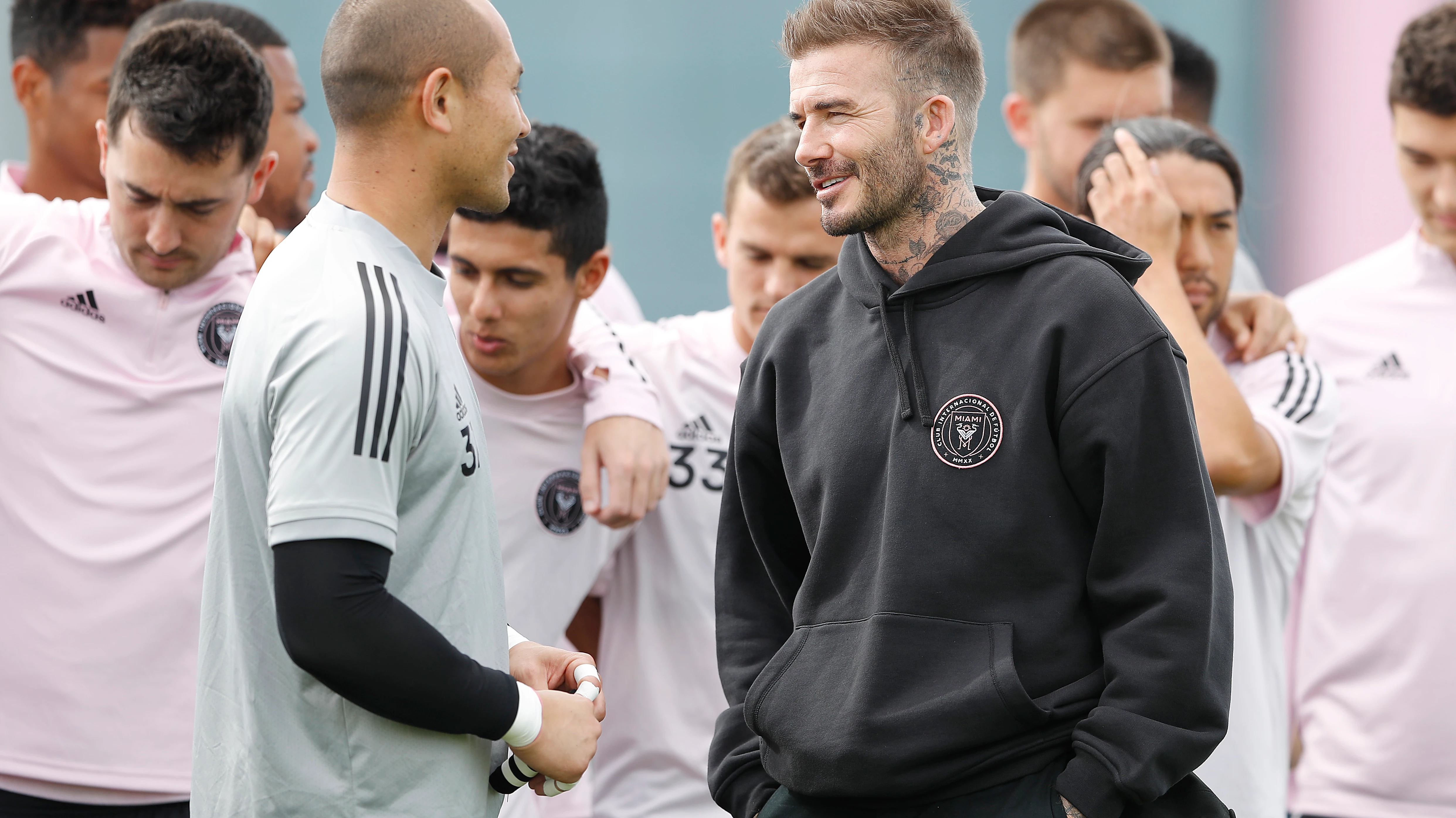 David Beckham en su nuevo equipo, el Inter de Miami