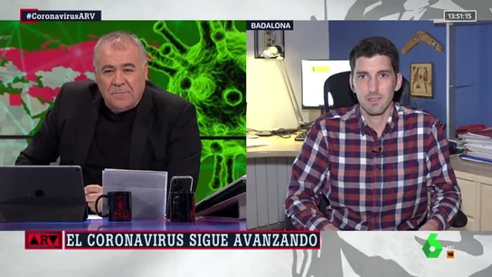 Oriol Mitjà, en ARV Oriol Mitjà, en ARV