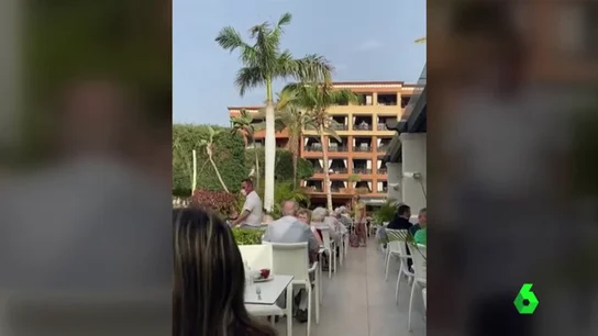 Las lágrimas de una trabajadora del hotel de Tenerife en cuarentena por coronavirus: "Estamos agotados" Las lágrimas de una trabajadora del hotel de Tenerife en cuarentena por coronavirus: "Estamos agotados"